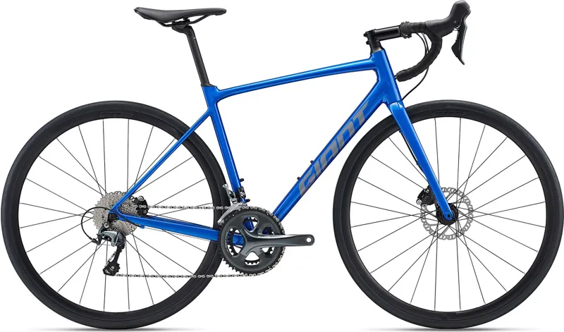 Giant Contend SL 2 Disc Shimano Tiagra Road Bike in Sapphire Blue